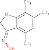 (3E)-4,6,7-Trimethyl-1-benzofuran-3(2H)-one oxime