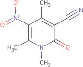 1,4,6-Trimethyl-5-nitro-2-oxo-1,2-dihydropyridine-3-carbonitrile