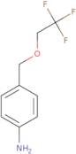 {4-[(2,2,2-Trifluoroethoxy)methyl]phenyl}amine