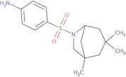 {4-[(1,3,3-Trimethyl-6-azabicyclo[3.2.1]oct-6-yl)sulfonyl]phenyl}amine