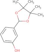 3-(4,4,5,5-Tetramethyl-1,3-dioxolan-2-yl)phenol