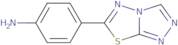 (4-[1,2,4]Triazolo[3,4-b][1,3,4]thiadiazol-6-ylphenyl)amine