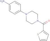 {4-[4-(2-Thienylcarbonyl)piperazin-1-yl]phenyl}amine