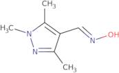 1,3,5-Trimethyl-1H-pyrazole-4-carbaldehyde oxime