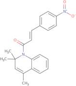 2,2,4-Trimethyl-1-[3-(4-nitrophenyl)acryloyl]-1,2-dihydroquinoline