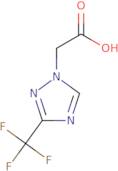 [3-(Trifluoromethyl)-1H-1,2,4-triazol-1-yl]acetic acid