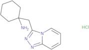 [1-([1,2,4]Triazolo[4,3-a]pyridin-3-ylmethyl)cyclohexyl]amine hydrochloride