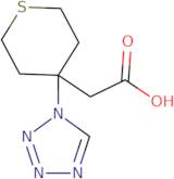 [4-(1H-Tetrazol-1-yl)tetrahydro-2H-thiopyran-4-yl]acetic acid
