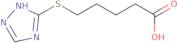 5-(1H-1,2,4-Triazol-5-ylthio)pentanoic acid