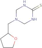 5-(Tetrahydrofuran-2-ylmethyl)-1,4,5,6-tetrahydro-1,3,5-triazine-2-thiol