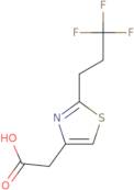 2-[2-(3,3,3-Trifluoropropyl)-1,3-thiazol-4-yl]acetic acid