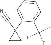 1-(2-(Trifluoromethyl)phenyl)cyclopropanecarbonitrile