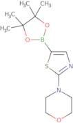 4-(5-(4,4,5,5-tetramethyl-1,3,2-dioxaborolan-2-yl)thiazol-2-yl)morpholine