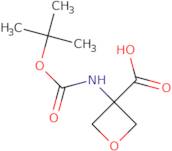 3-((tert-Butoxycarbonyl)amino)oxetane-3-carboxylic acid