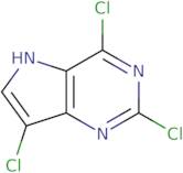 2,4,7-Trichloro-5H-pyrrolo[3,2-d]pyrimidine