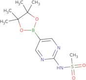 N-(5-(4,4,5,5-Tetramethyl-1,3,2-dioxaborolan-2-yl)pyrimidin-2-yl)methanesulfonamide