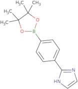 2-(4-(4,4,5,5-Tetramethyl-1,3,2-dioxaborolan-2-yl)phenyl)-1H-imidazole