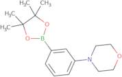 4-(3-(4,4,5,5-Tetramethyl-1,3,2-dioxaborolan-2-yl)phenyl)morpholine