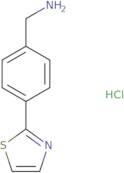 (4-(Thiazol-2-yl)phenyl)methanamine hydrochloride