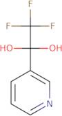 2,2,2-Trifluoro-1-(pyridin-3-yl)ethane-1,1-diol