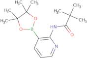 N-[3-(4,4,5,5-Tetramethyl-1,3,2-dioxaborolan-2-yl)pyridin-2-yl]pivalamide