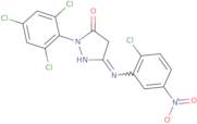 1-(2',4',6'-Trichlorophenyl)-3-(2'-chloro-5'-nitroanilino)-5-pyrazolone