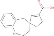 1,2,3,5-Tetrahydro-spiro[4H-1-benzazepine-4,1'-[2]cyclopentene]-3'-carboxylicacid