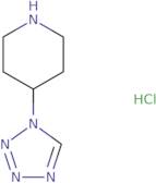 4-(1H-Tetrazol-1-yl)piperidineHydrochloride