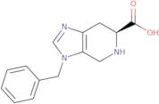 4,5,6,7-Tetrahydro-3-(phenylmethyl)-(S)-3H-imidazo[4,5-c]pyridine-6-carboxylicacid