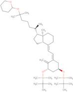 [[(1a,3b,5z,7e)-25-[(Tetrahydro-2H-pyran-2-yl)oxy]-9,10-secocholesta-5,7,10(19)-triene-1,3-diyl]bi…