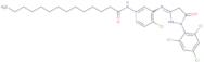 1-(2,4,6-Trichlorophenyl)-3-(5-tetradecanamido-2-chloroanilino)-5-pyrazolone