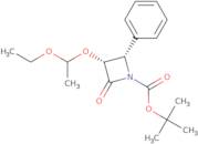 TbR,4S)-1-t-butoxycarbonyl-3-(2-ethoxyethoxyl)-4-phenyl-2-azetidinone