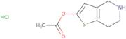 Thieno[3,2-c]pyridin-2-ol, 4,5,6,7-tetrahydro-,2-acetate, hydrochloride(1:1)
