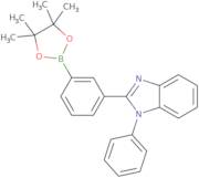 2-(3-(4,4,5,5-Tetramethyl-1,3,2-dioxaborolan-2-yl)phenyl)-1-phenyl-1H-benzo[d]imidazole