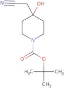 Tert-Butyl 4-(Cyanomethyl)-4-Hydroxypiperidine-1-Carboxylate