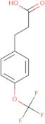 3-[4-(trifluoromethoxy)phenyl]propanoicacid