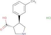 trans-4-m-Tolylpyrrolidine-3-carboxylic acid hydrochloride