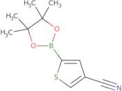 5-(4,4,5,5-Tetramethyl-1,3,2-dioxaborolan-2-yl)thiophene-3-carbonitrile