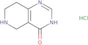 5,6,7,8-Tetrahydropyrido[4,3-d]pyrimidin-4(3H)-one hydrochloride