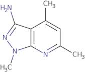 1,4,6-Trimethyl-1H-pyrazolo[3,4-b]pyridin-3-ylamine ,97%