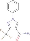 3-(TRIFLUOROMETHYL)-1-PHENYL-1H-PYRAZOLE-4-CARBOXAMIDE