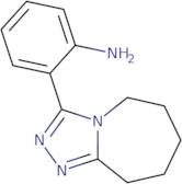 2-(5H,6H,7H,8H,9H-[1,2,4]Triazolo[3,4-A]azepin-3-YL)aniline