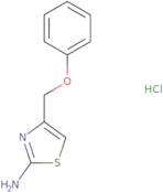 2-Thiazolamine,4-(phenoxymethyl)-,hydrochloride(1:1)