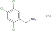 (2,4,5-Trichlorophenyl)methanamine hydrochloride