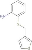 2-[Thiophen-3-ylmethyl)sulfanyl]aniline