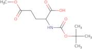 2-([(Tert-butoxy)carbonyl]amino)-5-methoxy-5-oxopentanoic acid