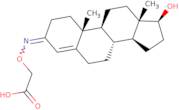 Testosterone 3-(O-carboxymethyl)oxime