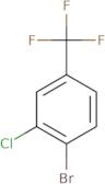 4-Trifluoromethyl-2-chloro-bromo benzene