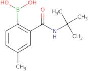 2-(t-Butylcarbamoyl)-4-methylphenylboronic acid