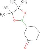 3-(4,4,5,5-Tetramethyl-1,3,2-dioxaborolan-2-yl)cyclohexanone